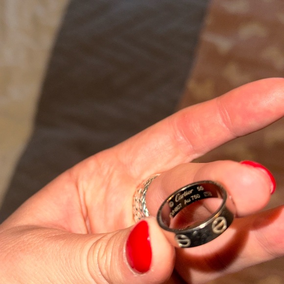 Cartier Silver Love Ring